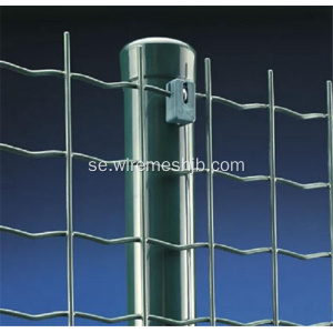 Green Color Security Euro Fence